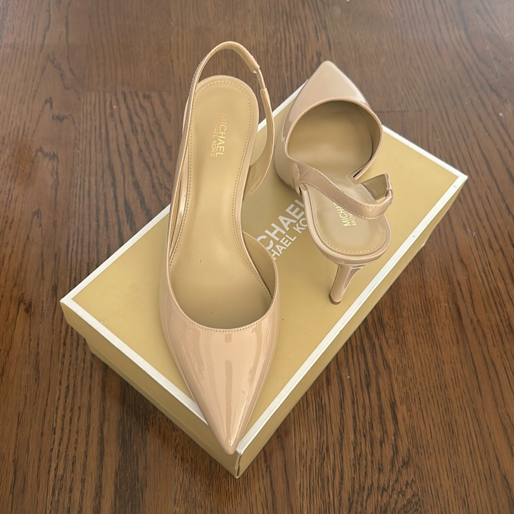 Michael Kors Nude Slingback